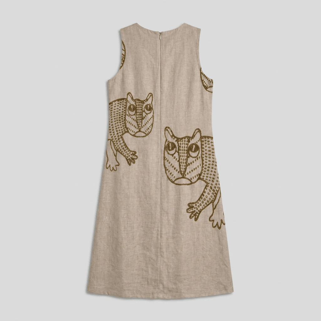 Gond Tiger Dress Women - Naymish Designs