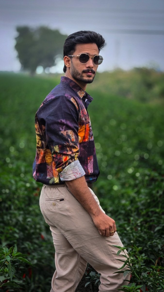 Hide and Seek - Luxury Shirts for Men - Naymish Designs