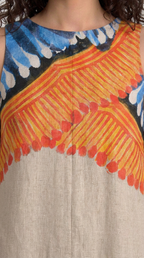 Kalighat Fire Dress Women detail