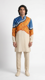 Kalighat Fire Kurta Men front view