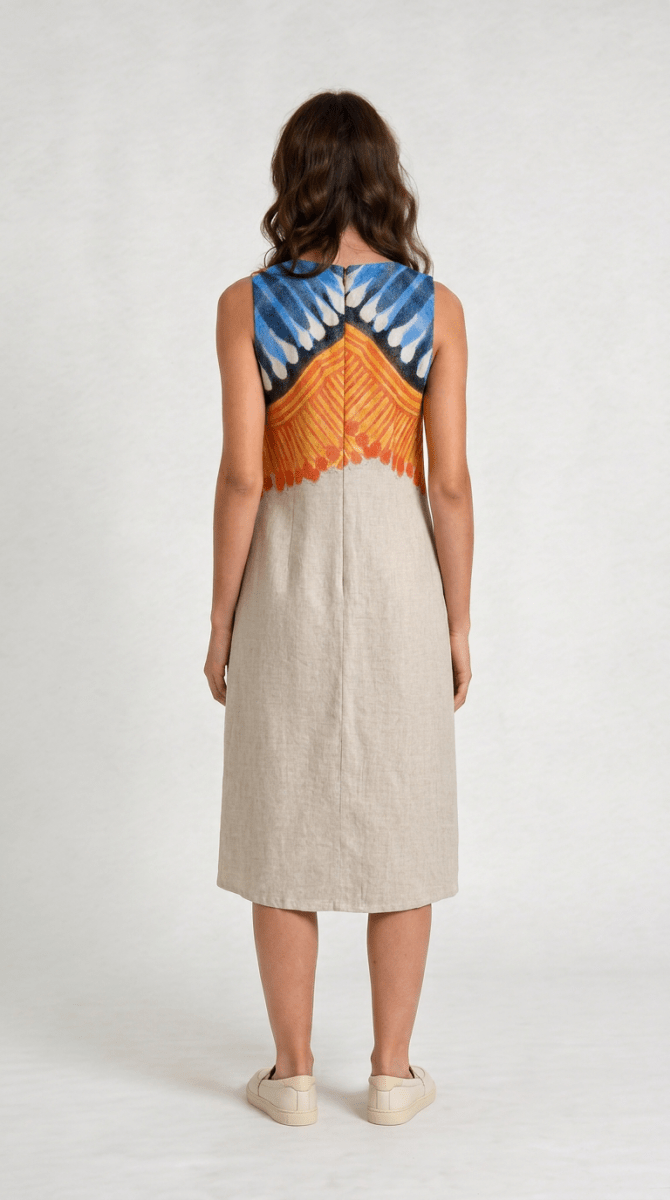 Kalighat Fire Dress Women - Naymish Designs