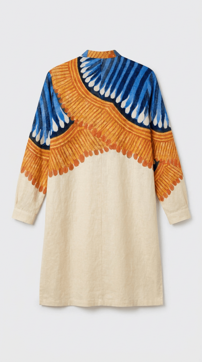 Kalighat Fire Kurta Women - Naymish Designs