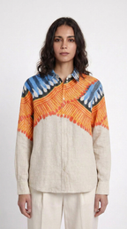 Kalighat Fire Shirt Set Women front view