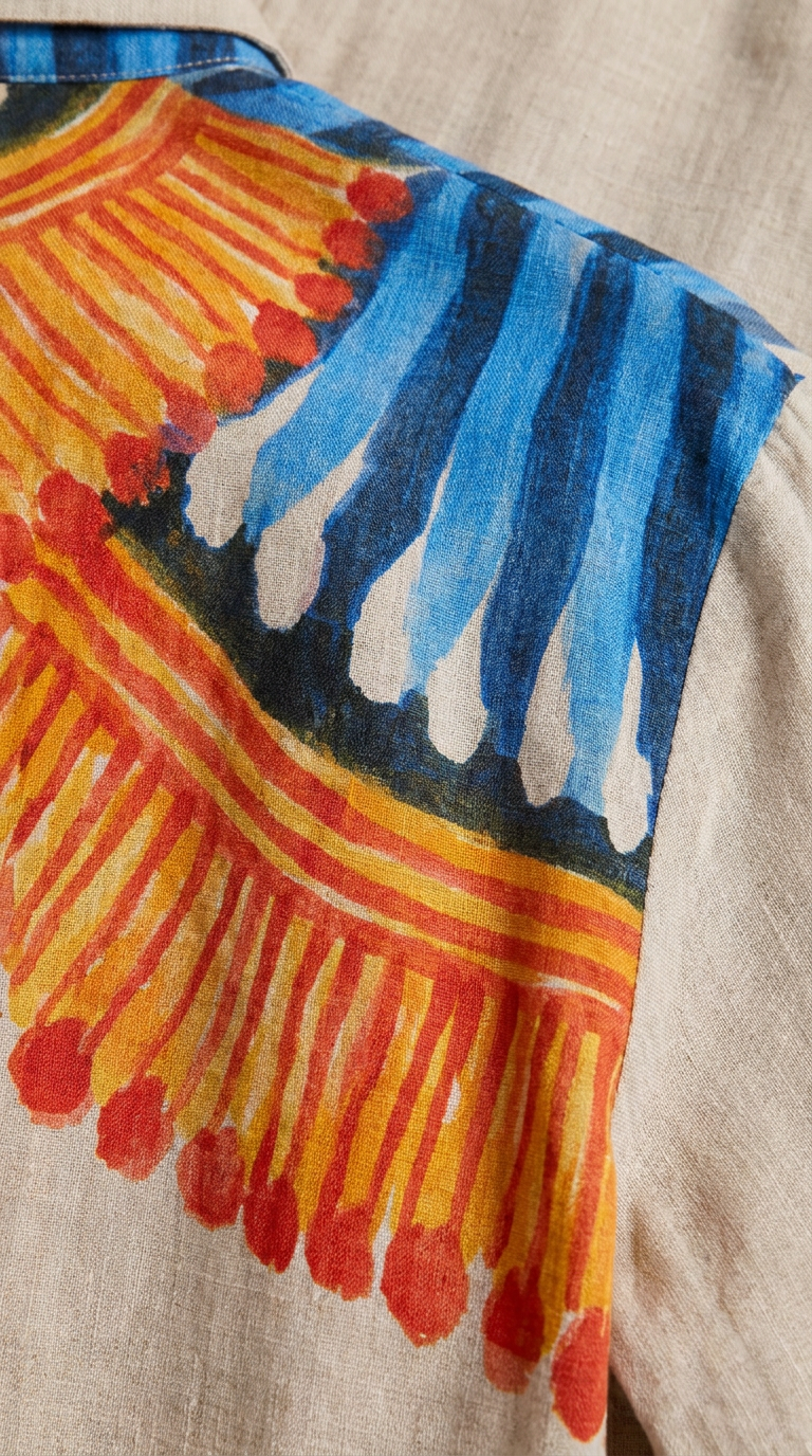 Kalighat Fire detail closeup
