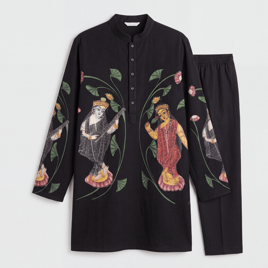 Kalighat Prosperity Kurta - Naymish Designs