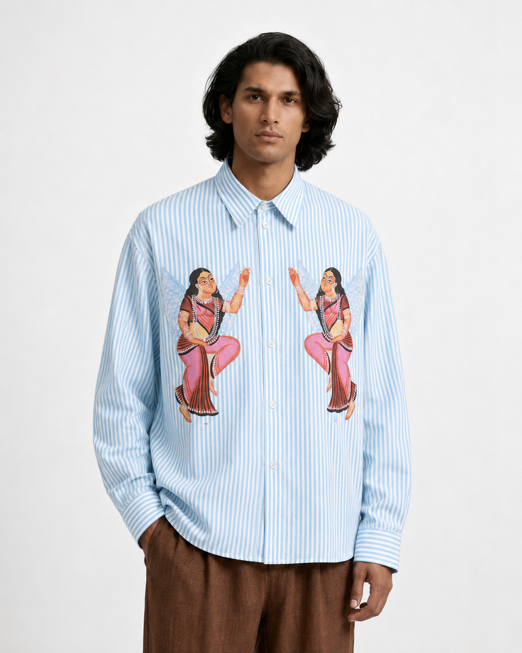 Kalighat Graffiti Shirt Men