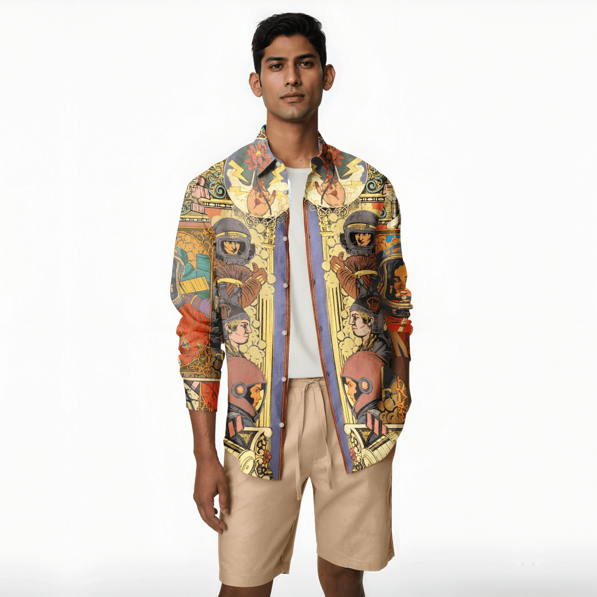 KC Multicolored Luxury Shirts for Men - Naymish Designs
