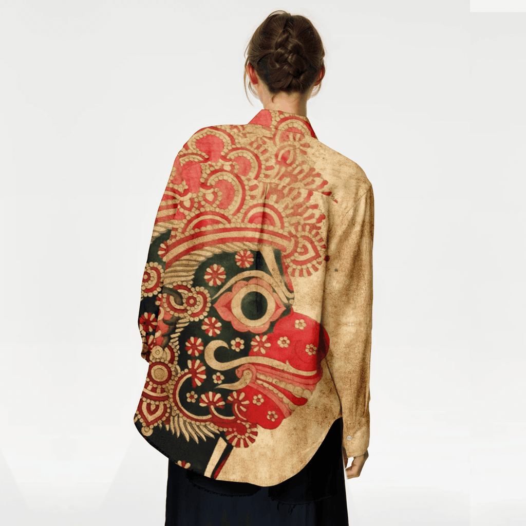 Kuraṅku Shirt for Women - Naymish Designs