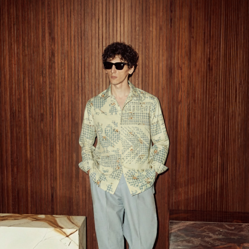 Memento Mori Aesthetic Shirt - Luxury Designer Shirt | Soft Cotton or Pure Linen | Partywear shirt for Men