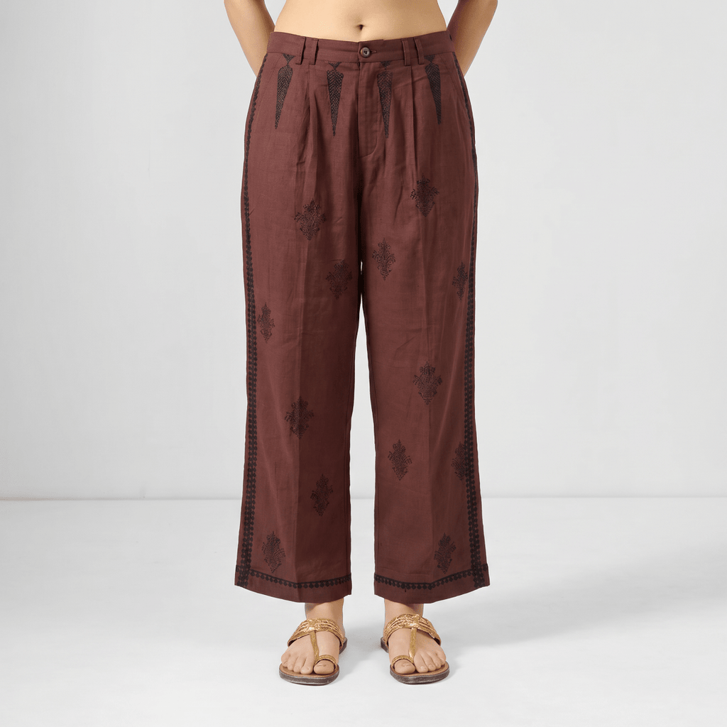 Motif Pants Women - Women - Naymish Designs