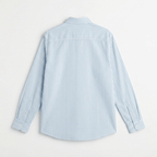 Natraj Oblique Placate Blue Shirt Men - Naymish Designs