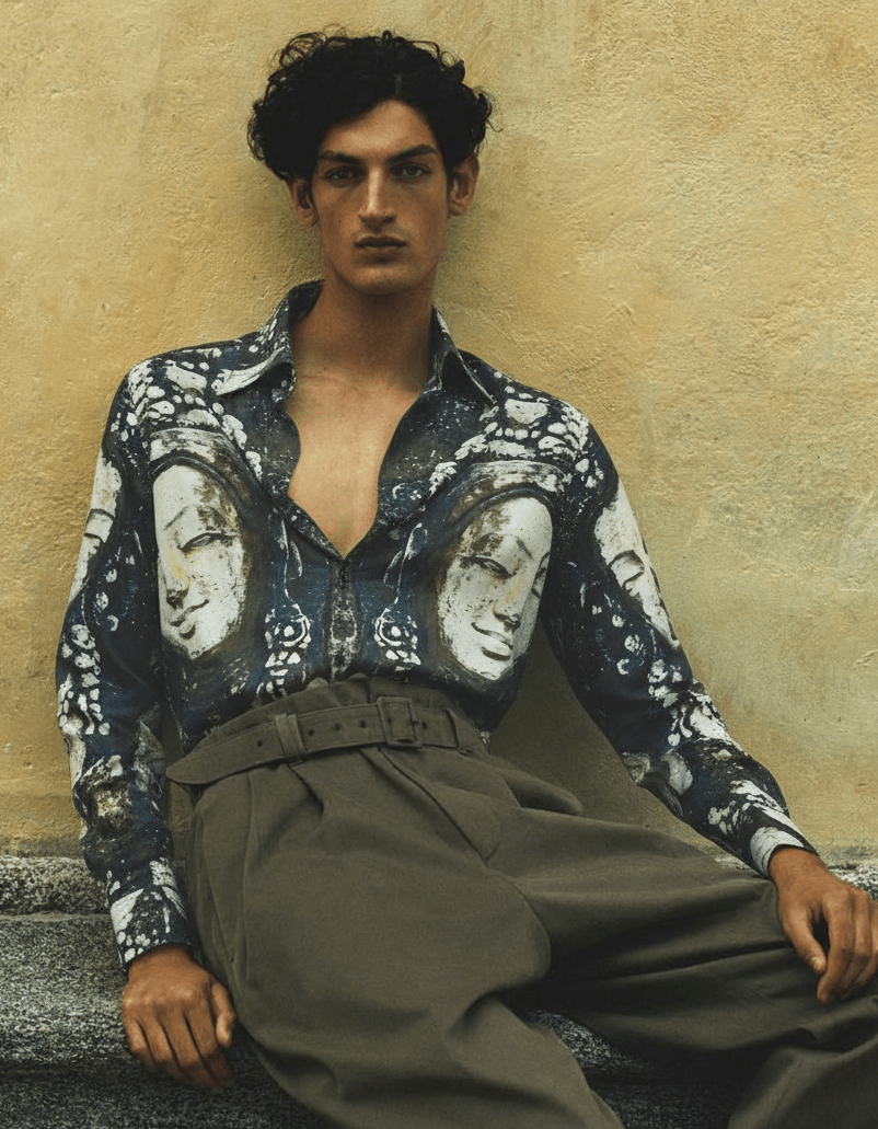 Padma - Luxury Designer Shirt | Soft Cotton or Pure Linen | Partywear shirt for Men - Naymish Designs