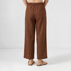 Pants Women Brown - Women - Naymish Designs