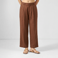 Pants Women Brown - Women - Naymish Designs