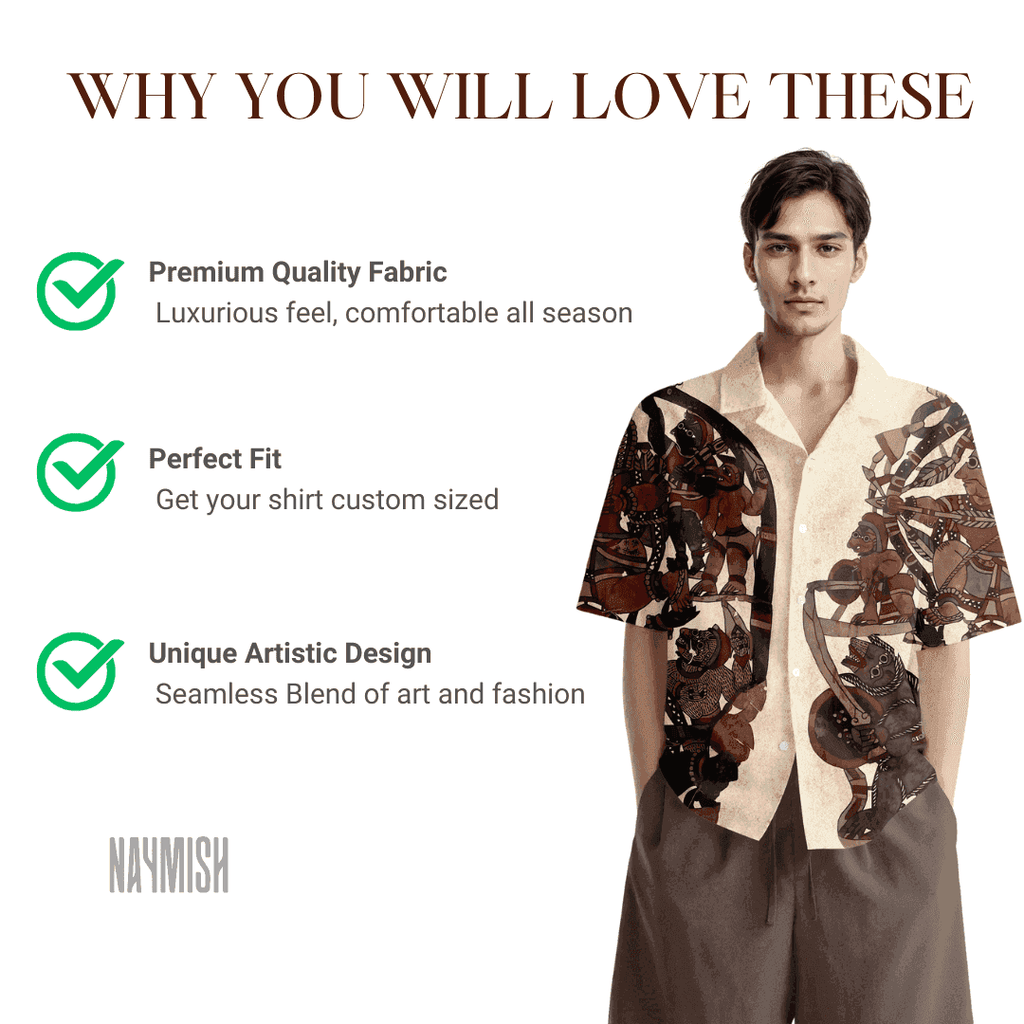 Reimagined Curves - Designer Blouse Shirts for Women - Naymish Designs