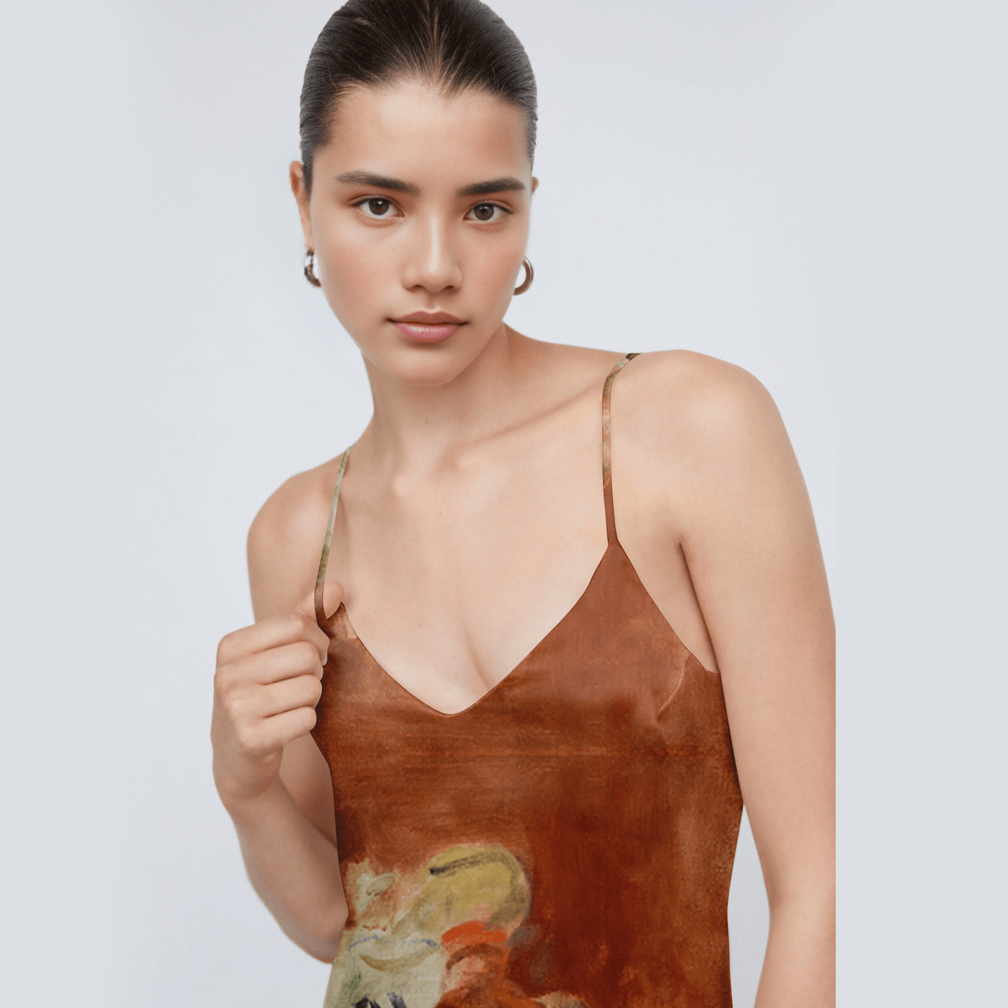 Renoir Flower Slip Dress for Women