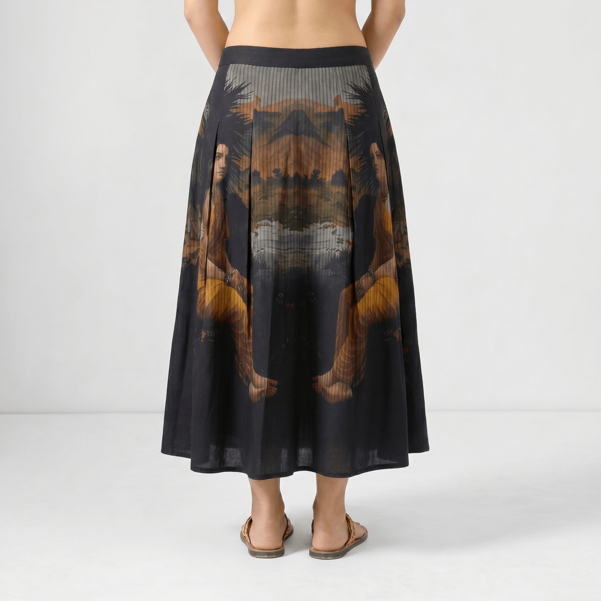 RRV Seetha Set - Shirt & Skirt - Naymish Designs
