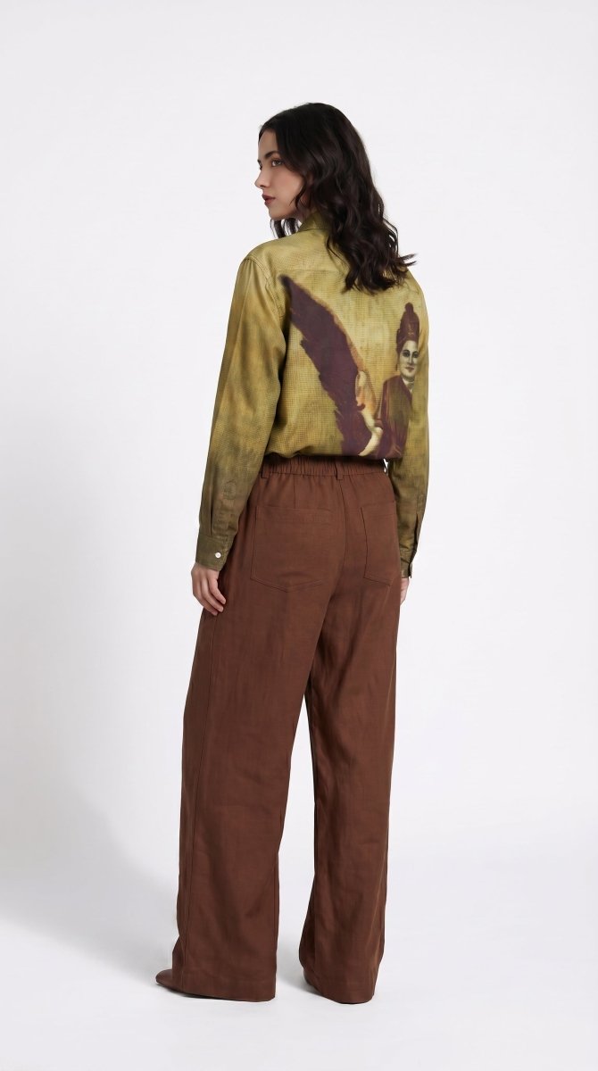 Saraswathi Shirt Women - Luxury Designer Shirt - Naymish Designs