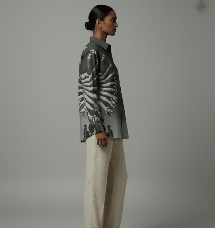 SB Shirt for Women - Luxury Designer | Soft Cotton or Pure Linen - Naymish Designs