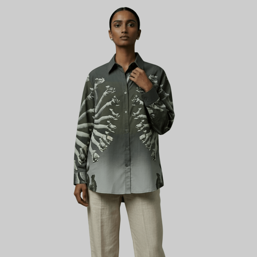 SB Shirt for Women - Luxury Designer | Soft Cotton or Pure Linen - Naymish Designs