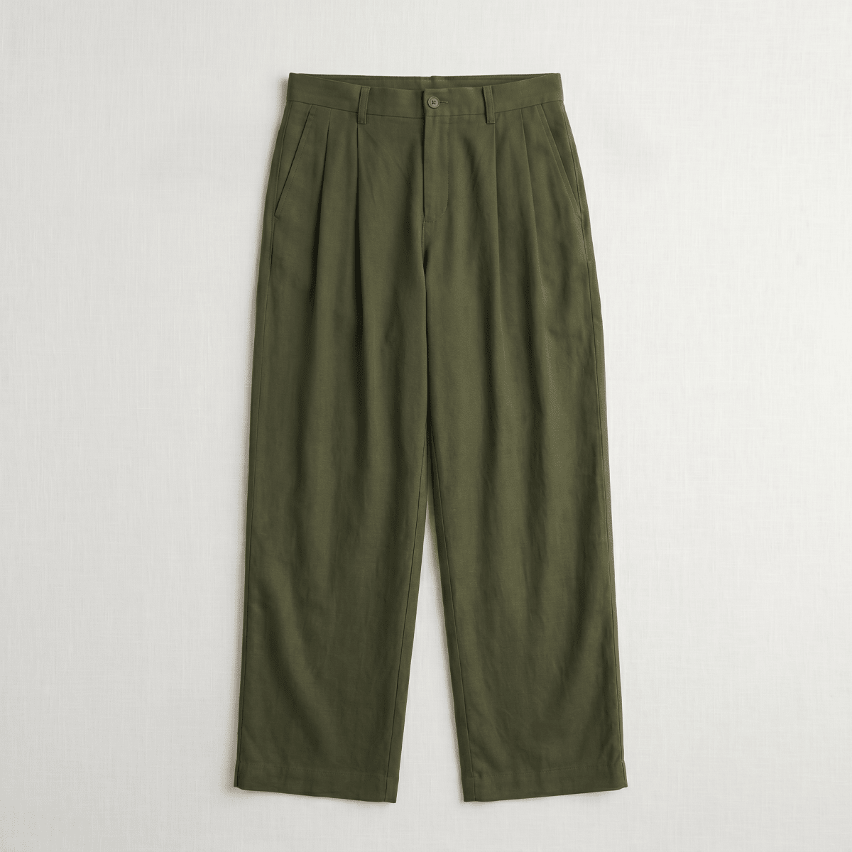 Solid Olive Trousers Women - Naymish Designs
