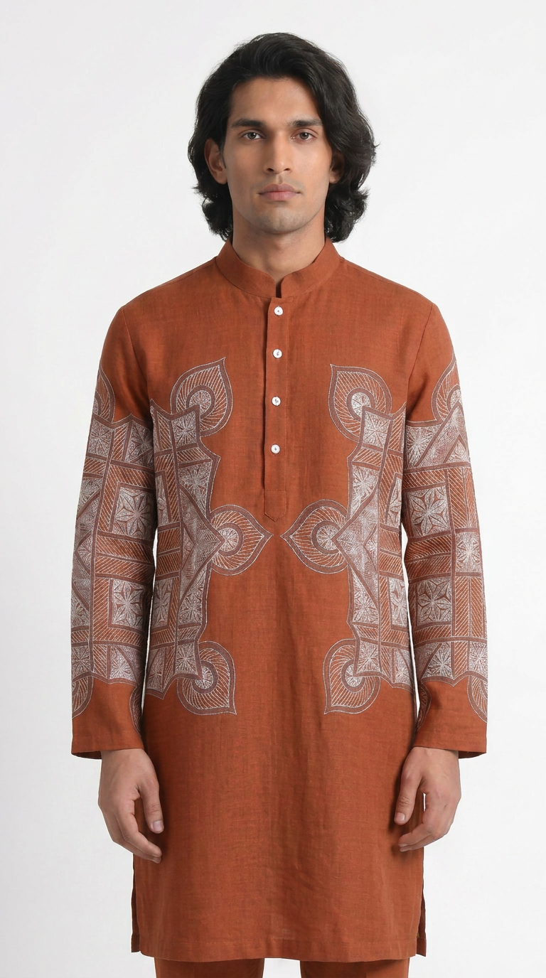 Terra Rangoli kurta set men kurta front alternate