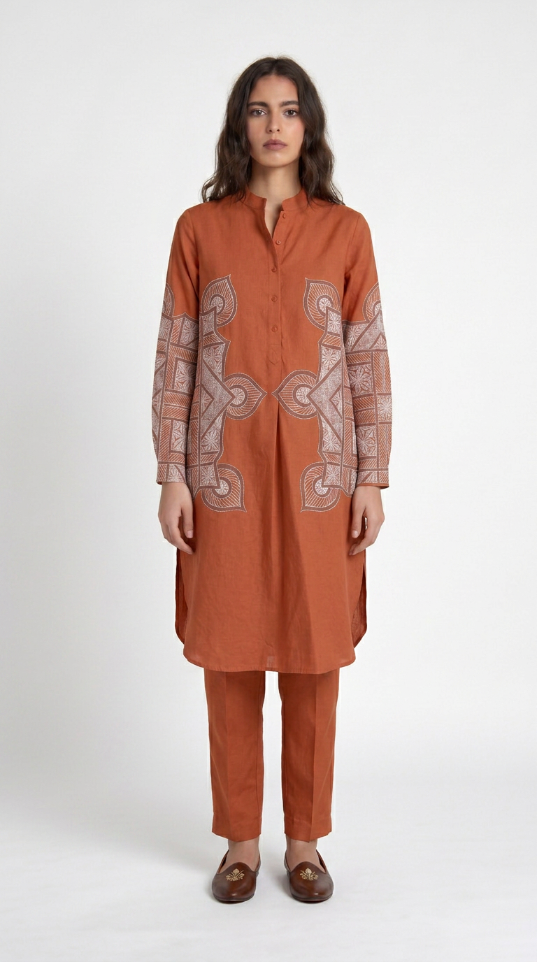 Terra Rangoli kurta women front
