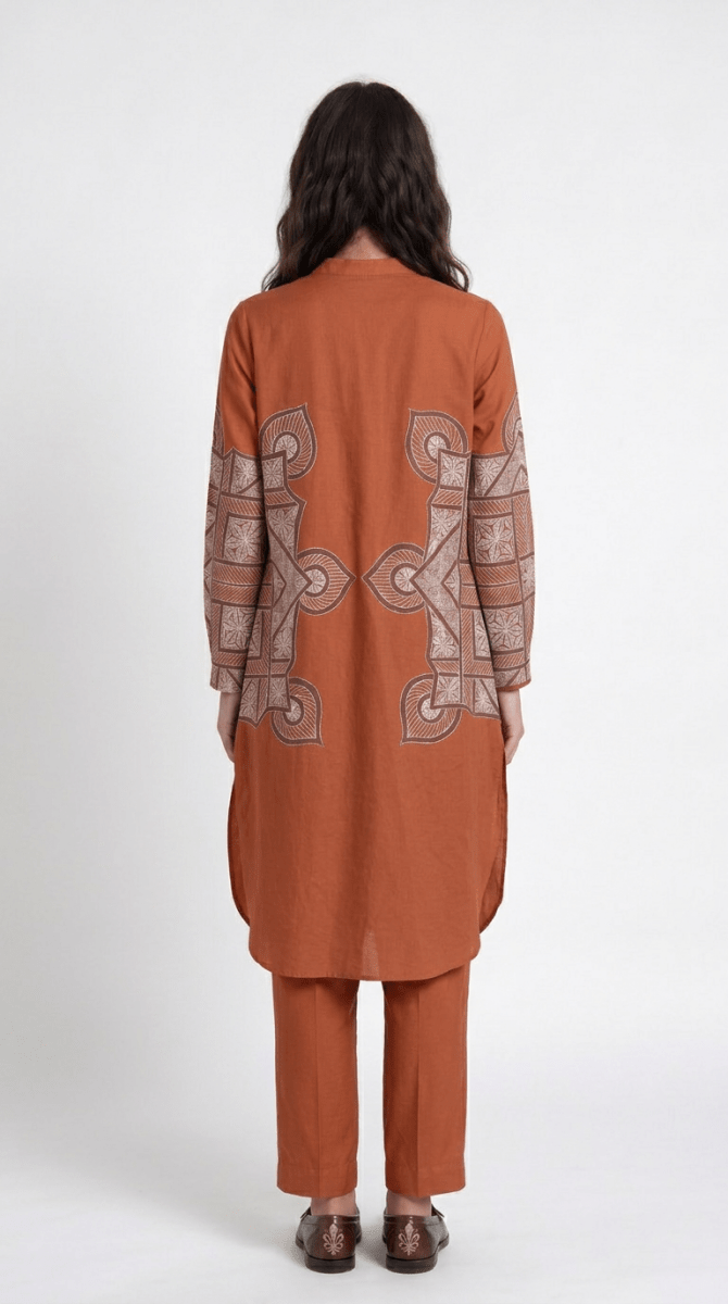 Terra-Rangoli-Kurta-Women - Naymish Designs
