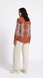 Terra Rangoli shirt women back
