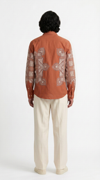 Terra Rangoli shirt set men shirt back
