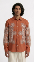 Terra Rangoli shirt set men shirt front