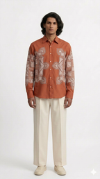 Terra Rangoli shirt men front alternate