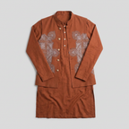 Terra Rangoli vest flat front