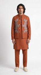 Terra Rangoli vest men front