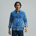 Vanar & Kuranku Pair Culture Heritage Linen Shirts for Man - Naymish Designs