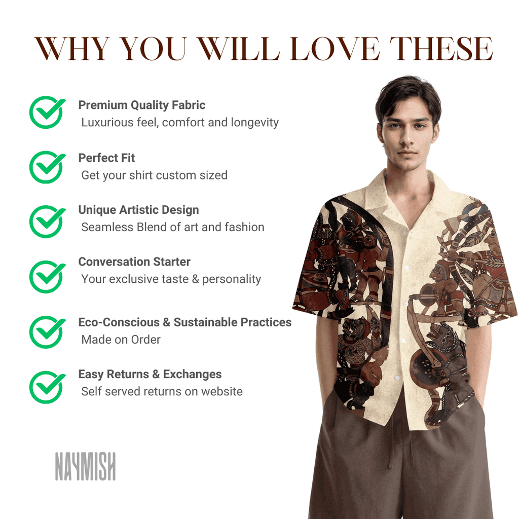 Vanaryugalam Resort Shirt - Naymish Designs