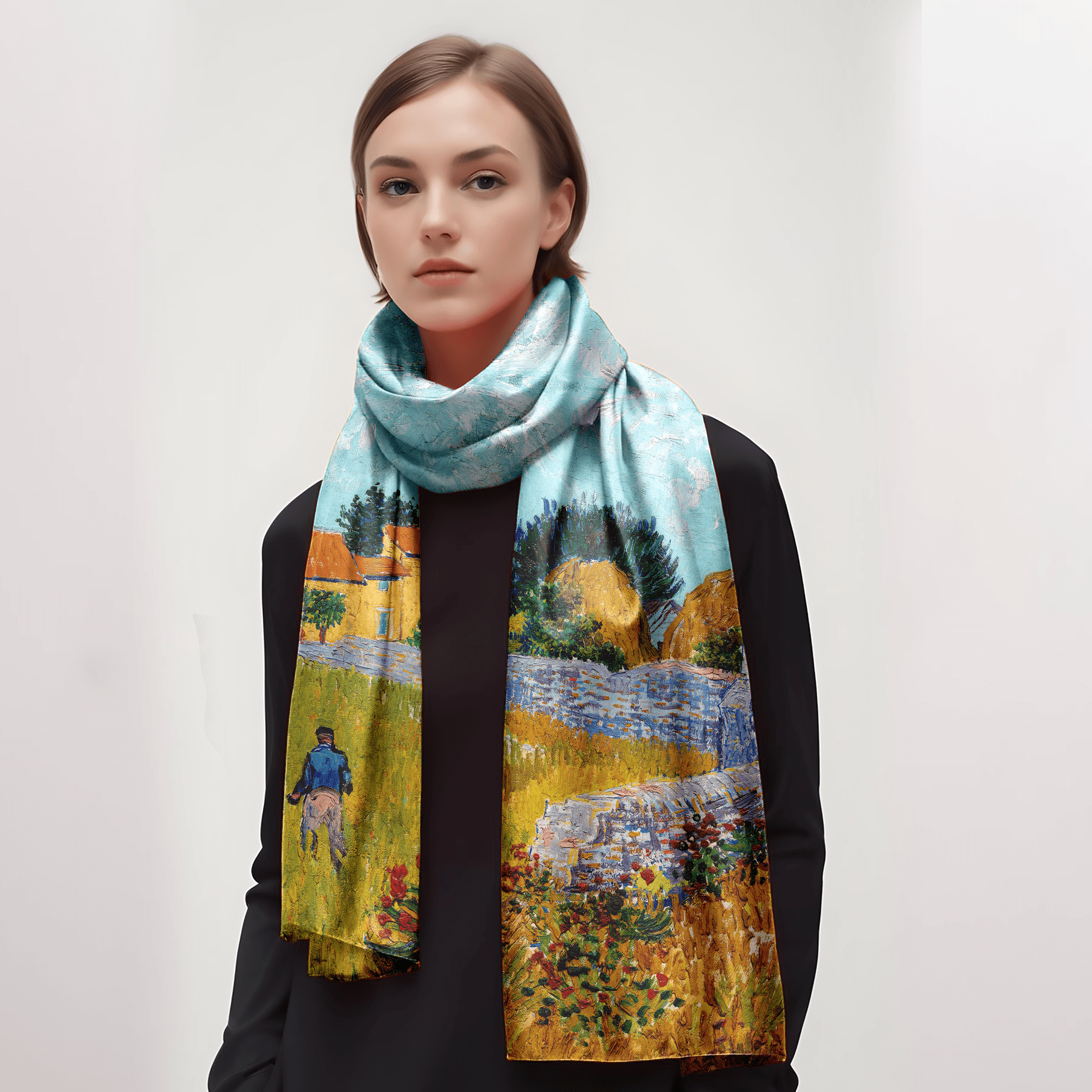 Farmhouse in Provence Scarf