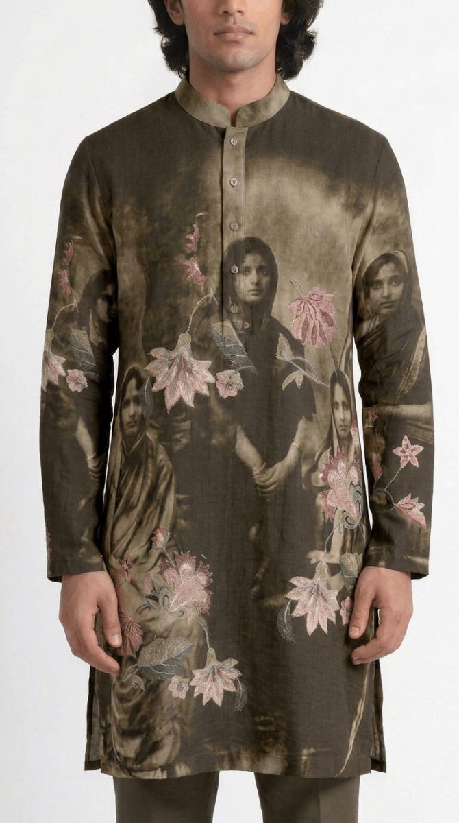 Vintage Family Kurta Set Men - Naymish Designs