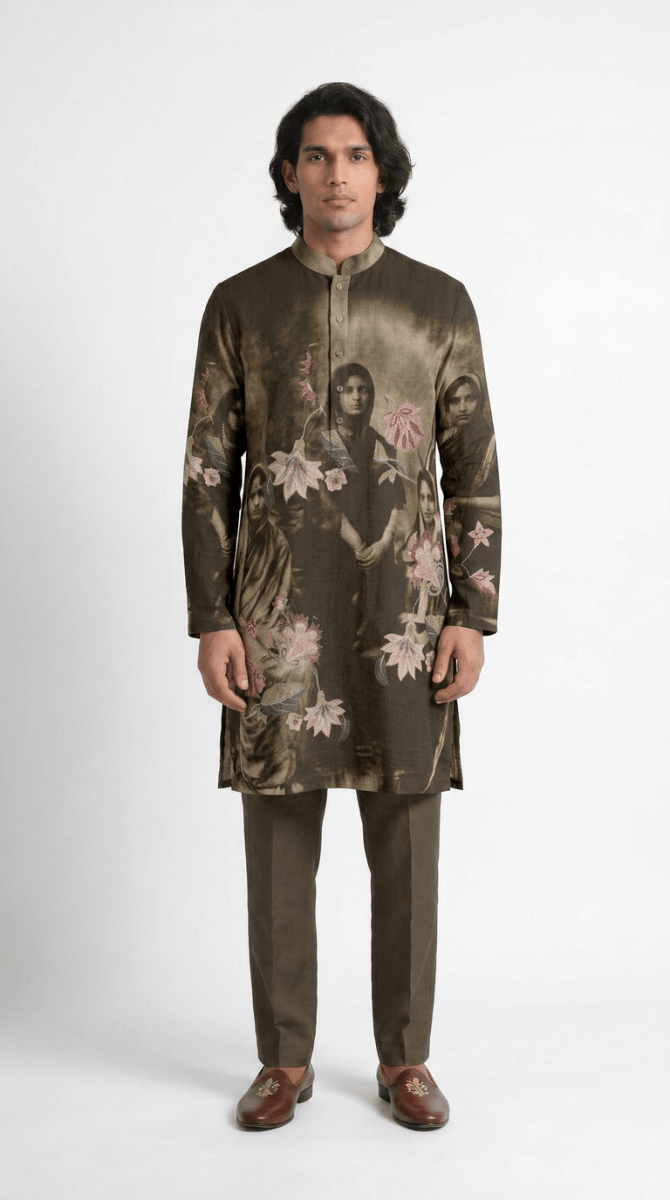 Vintage Family Kurta Set Men - Naymish Designs