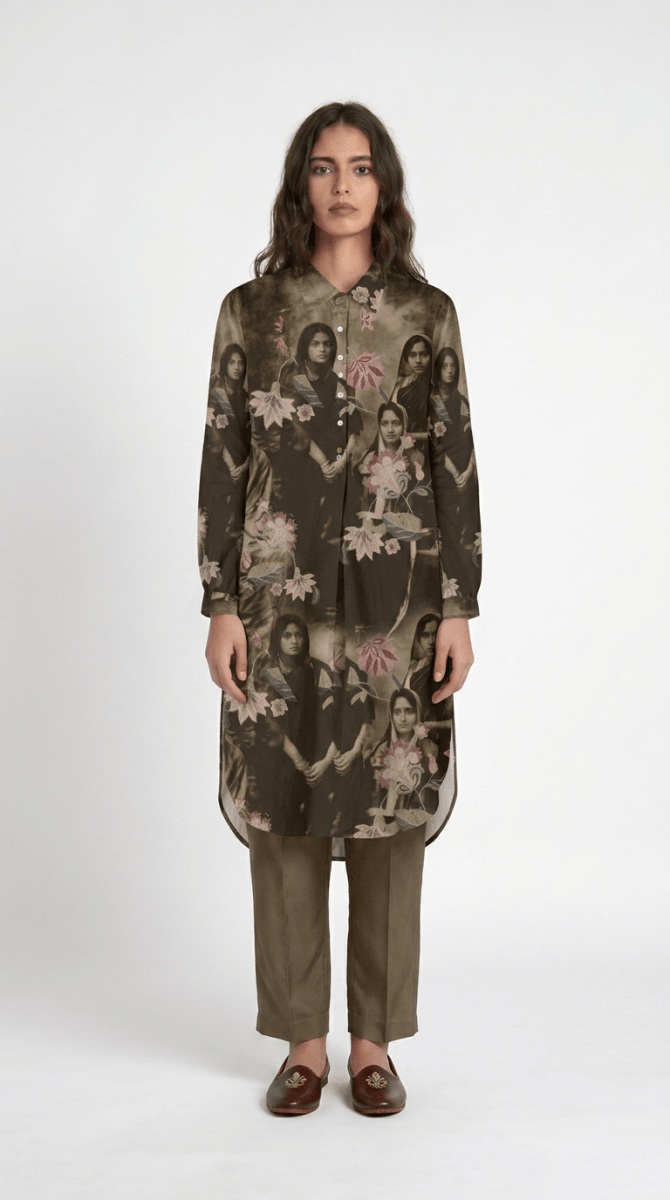 Vintage Family Kurta Women - Naymish Designs