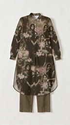 Vintage Family Kurta Women front flat view