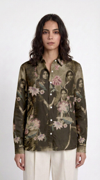 Vintage Family Shirt Set Women shirt front view